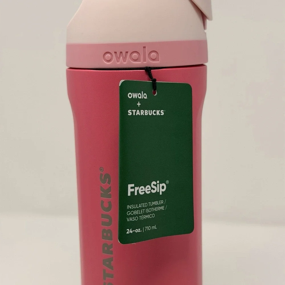 Starbucks x Owala FreeSip 2026 Pink Drink Limited Edition 24oz Tumbler NWT